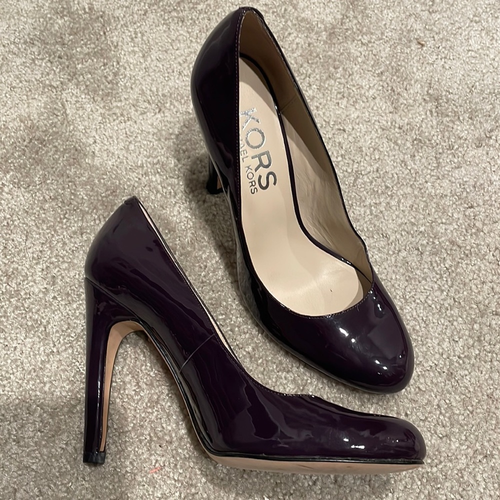 Deep Purple Michael Kors Heels